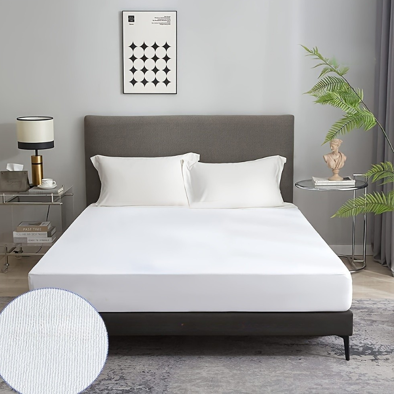 Waterproof Breathable Jersey Knit Mattress Protector Deep Pocket