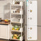5-Tier White Organizer (Includes Pulleys & Hooks)