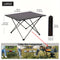 Large Black Table with Carry Bag