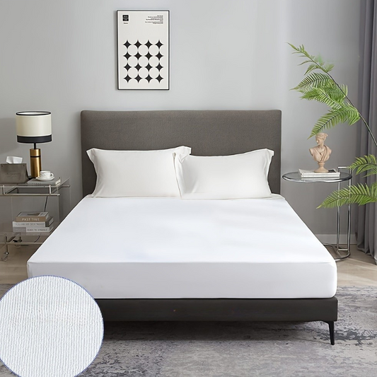Waterproof Breathable Jersey Knit Mattress Protector  Deep Pocket