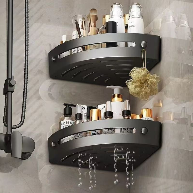 NoDrill Corner Shelves Easy Bathroom Organization