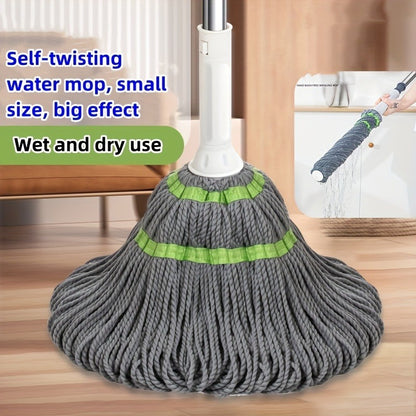 HandsFree SelfWringing String Mop for Easy Cleaning  Versatile Wet and Dry Rotary Mop for Living Room Bedroom Toilet Kitchen and Floor Surfaces