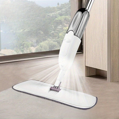 Stainless Steel Spray Mop for Home Cleaning  Flat Mop with Water Mist NoHand Wash Pad for Living Room Bedroom Bathroom Toilet Kitchen
