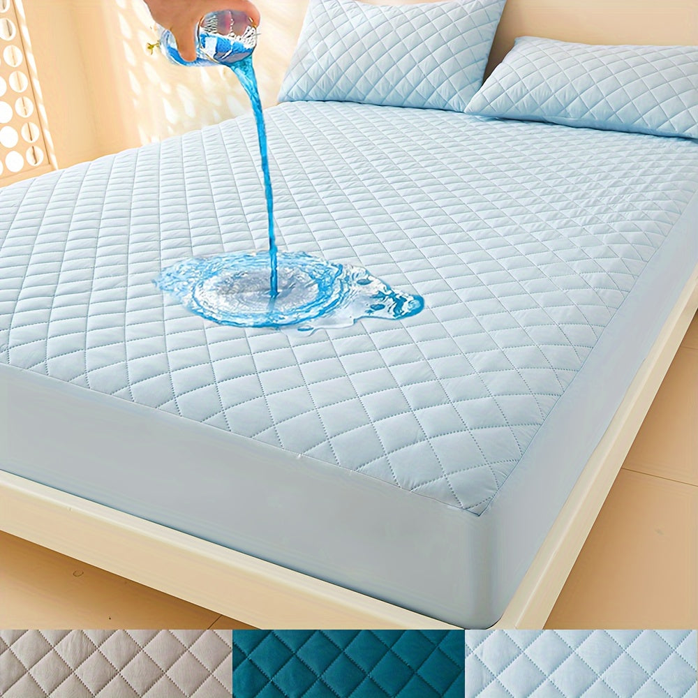 Ultrasonic Quilted Mattress Protector Thick NonSlip Comfort