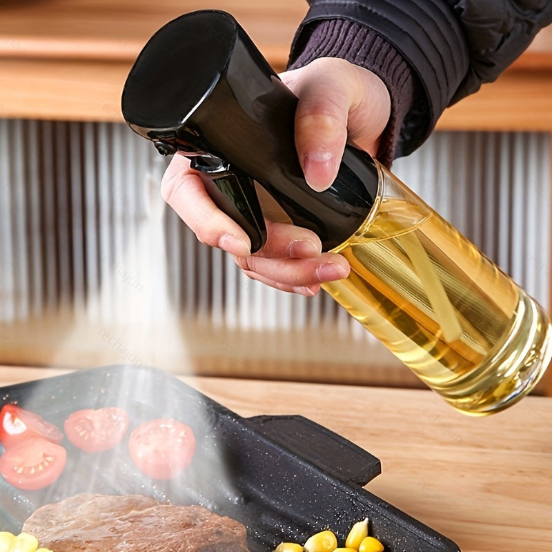 1pc 220ml320ml Olive Oil Sprayer Bottle Kitchen Highpressure Sprayer Bottle Leakproof BBQ Air Fryer Sprayer Oil Camping Cookware Tool