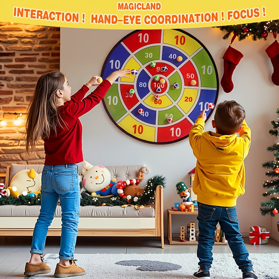 Fun Safe Dartboard Set for Kids and Family
