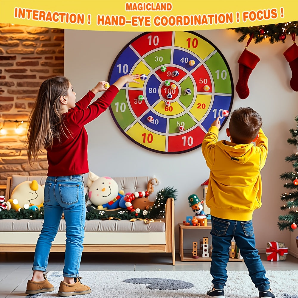 Fun Safe Dartboard Set for Kids and Family