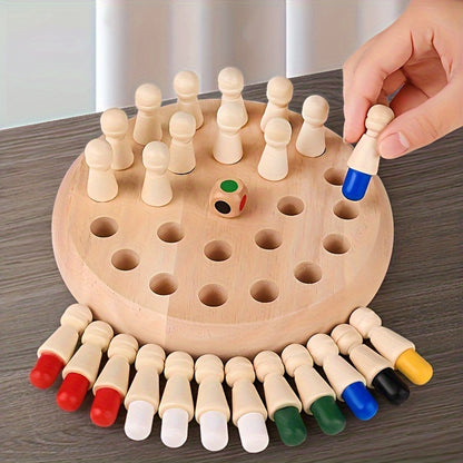 Wooden Memory Match BrainTraining Fun for Everyone
