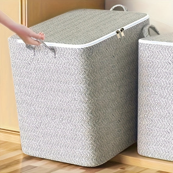 Foldable XL Laundry Basket Stylish Spacious and Strong