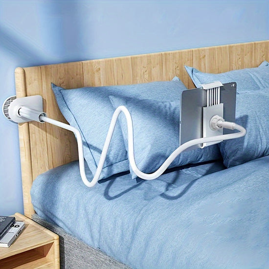 360 Rotating Tablet Phone Holder Spiral Base Lazy Stand Mobile Phone Tablet Bedside Stand Bed Lazy Stand