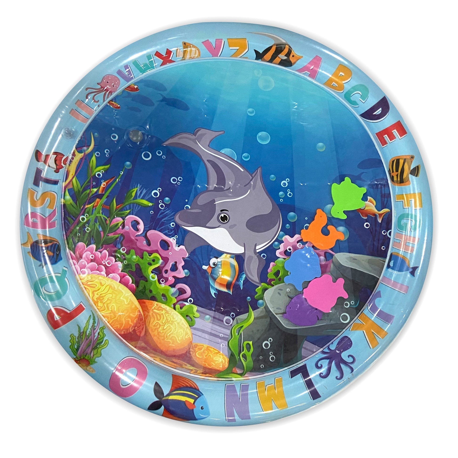 Ocean Fun Inflatable Water Playmat for Sensory Delight