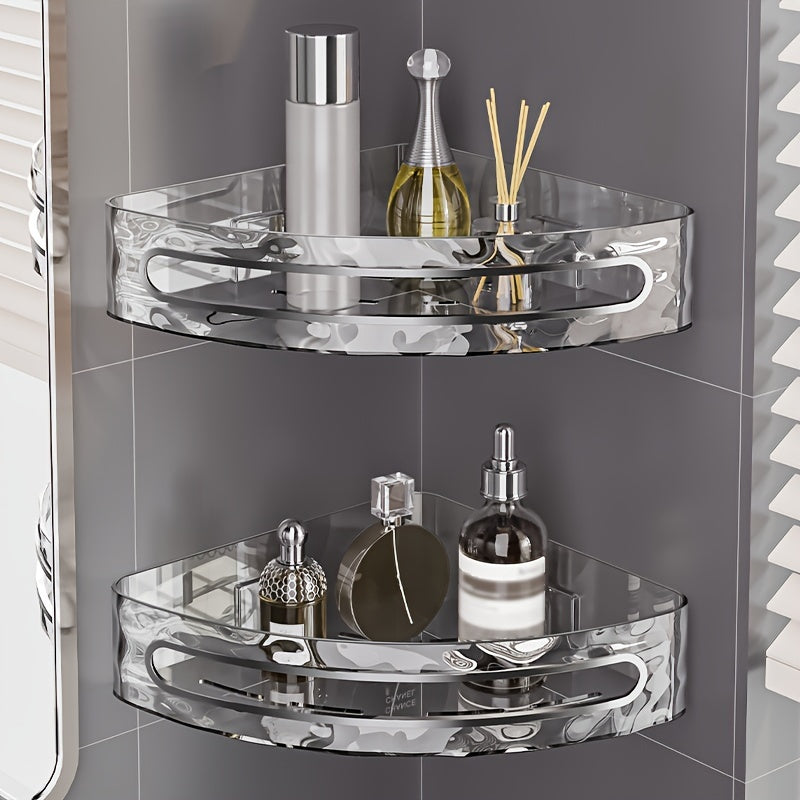 Glacier Shelf NoDrill Bathroom Storage  Organizer
