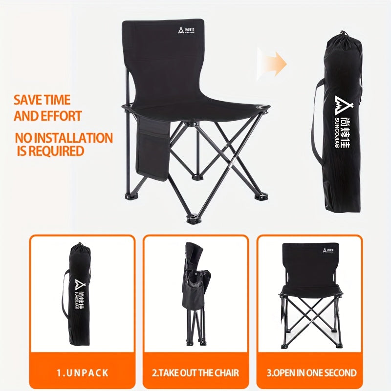 Suncojia Foldable Portable Chair for Outdoor Adventures