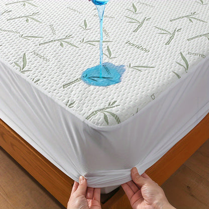 Cool  Breathable Bamboo Mattress Protector for Comfort