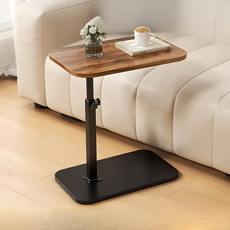 Adjustable Swivel Side Table Modern Comfort Compact Design