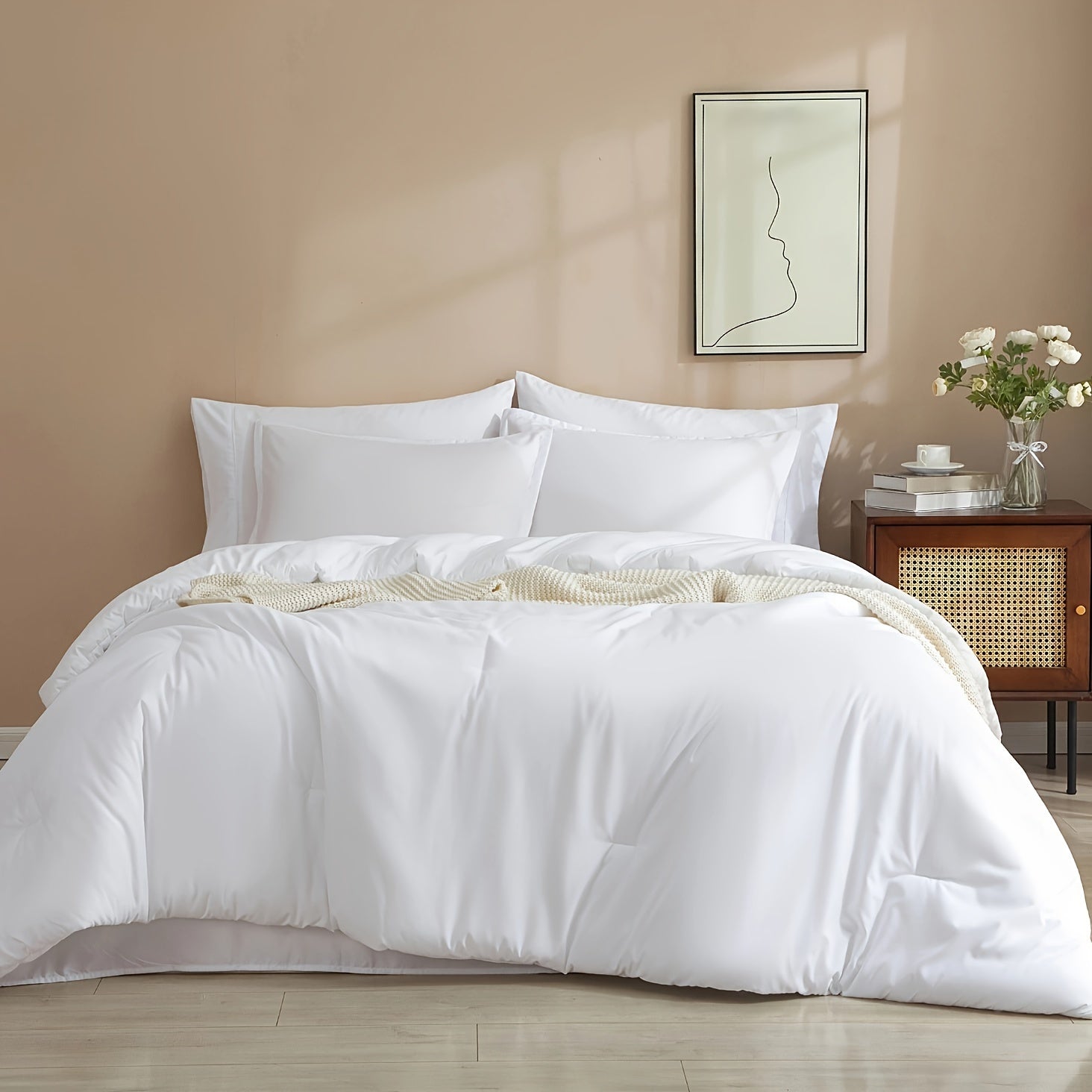 UltraSoft Queen Comforter Set Bed in a Bag