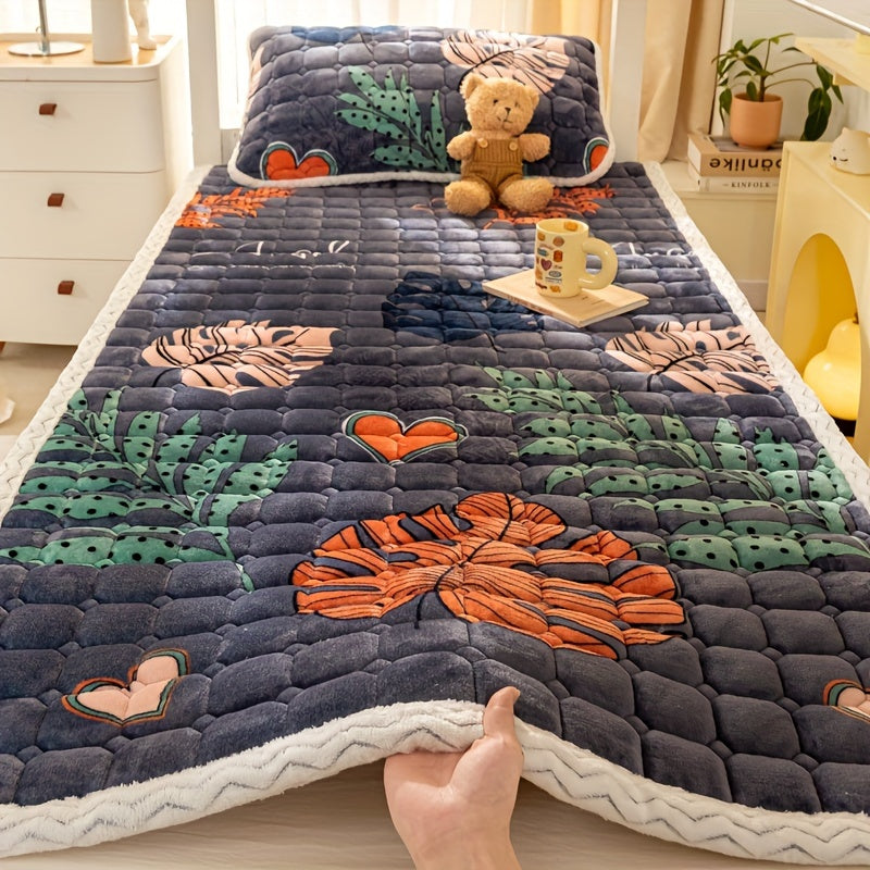 Luxurious Velvet Mattress Protector Cozy Comfort All Season